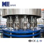 Glass Bottle Washing, Carbonated Filling Plastic Capping And Aluminium Capping 4in1 Machine